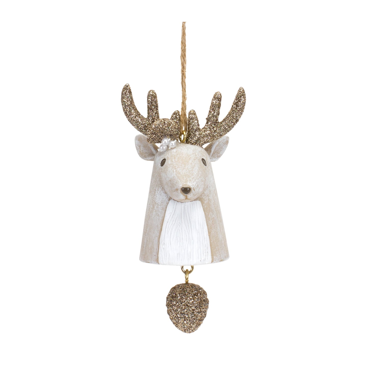Modern Winter Character Bell Ornament (Set of 6)