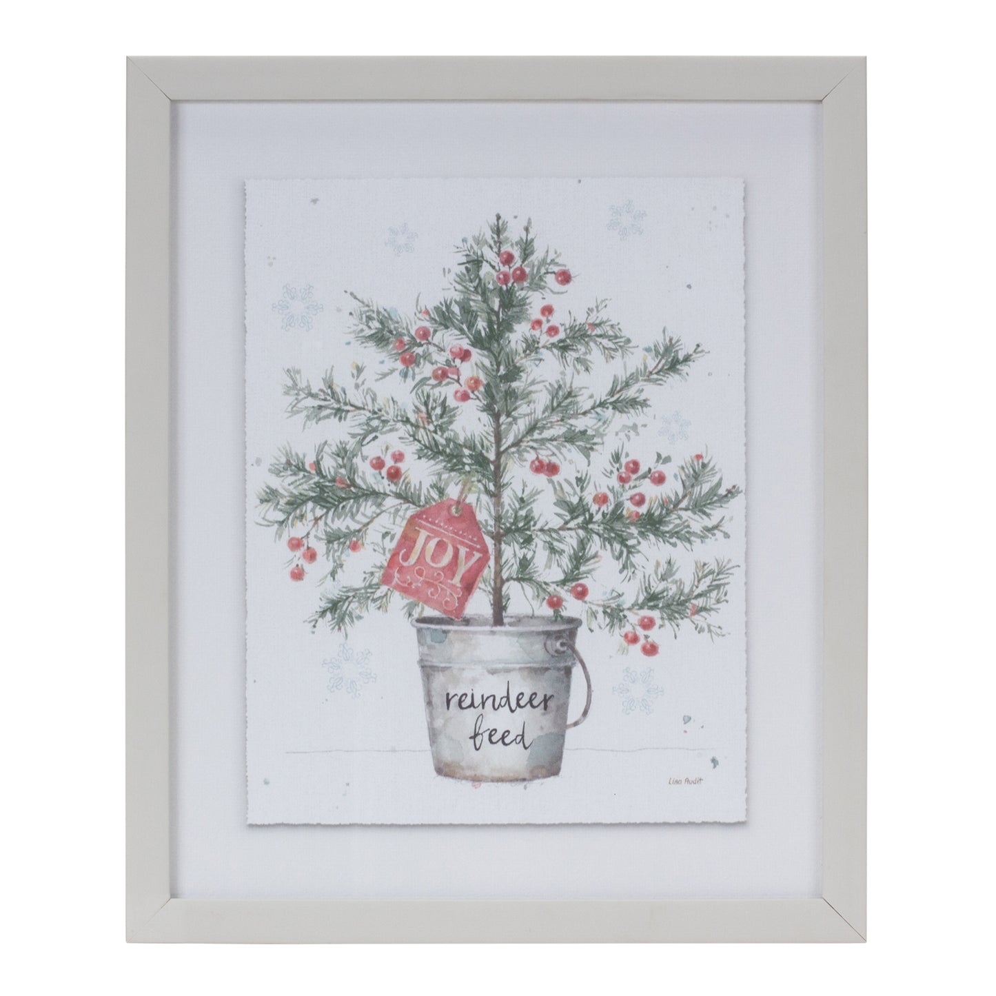 Potted Pine Tree Wall Art (Set of 2)