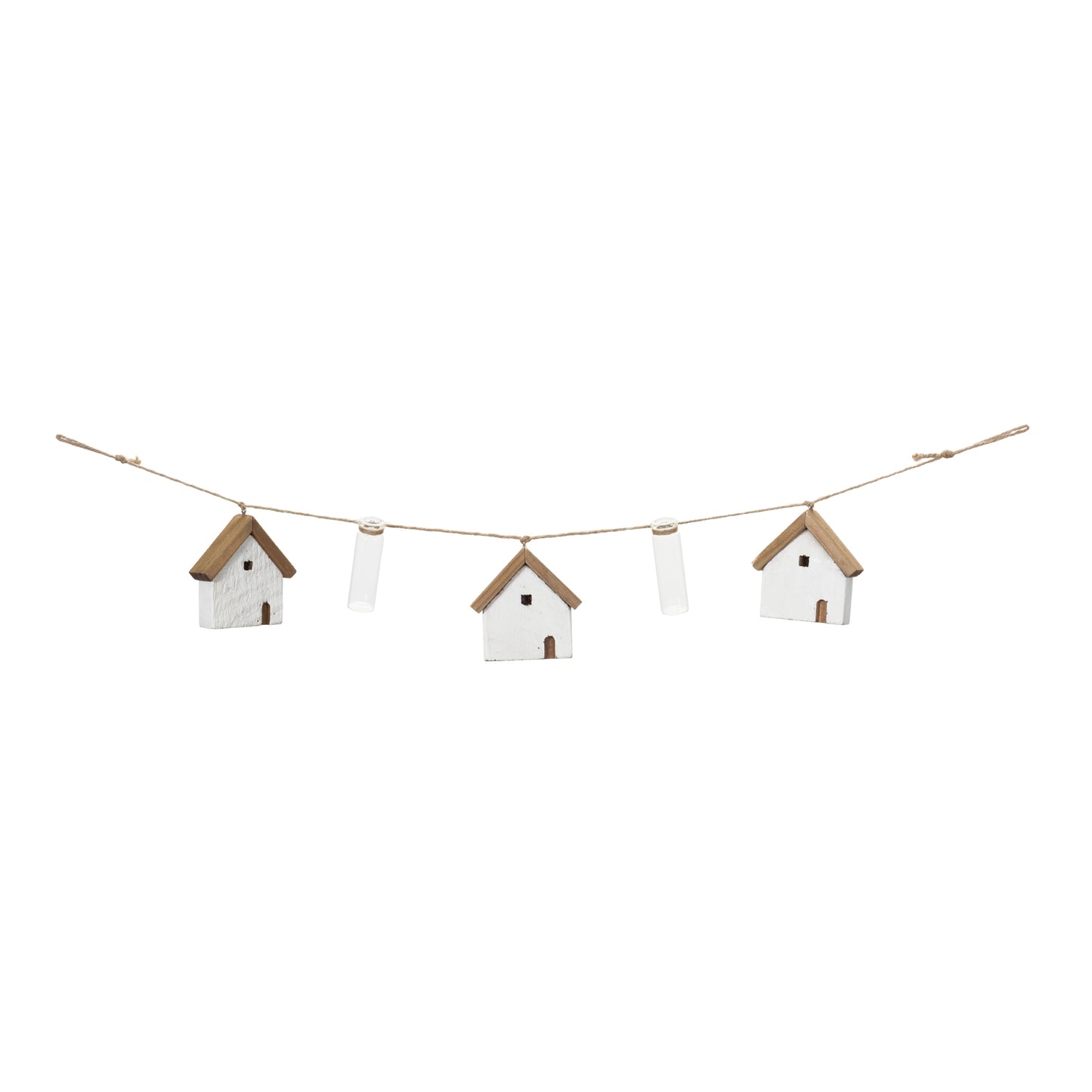 House and Tube Vase String Garland (Set of 2)