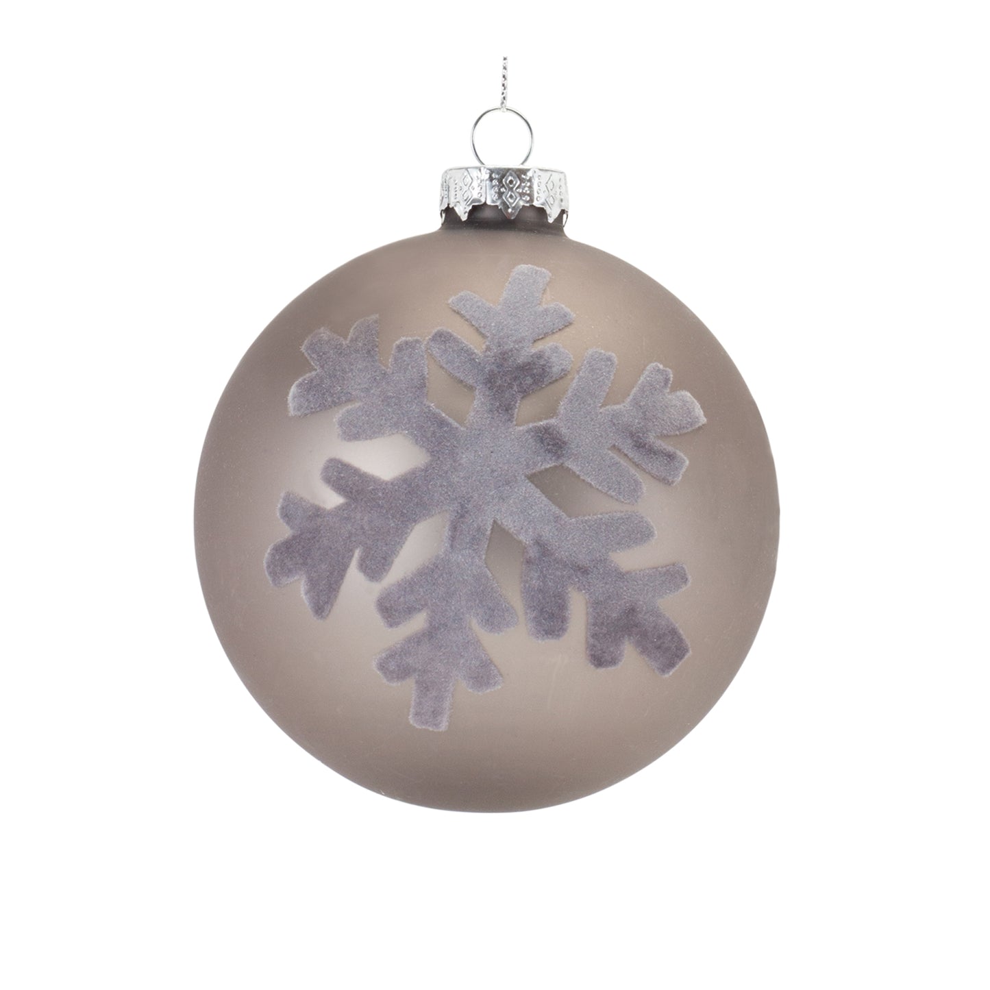 Snowflake Ball Ornament (Set of 6)