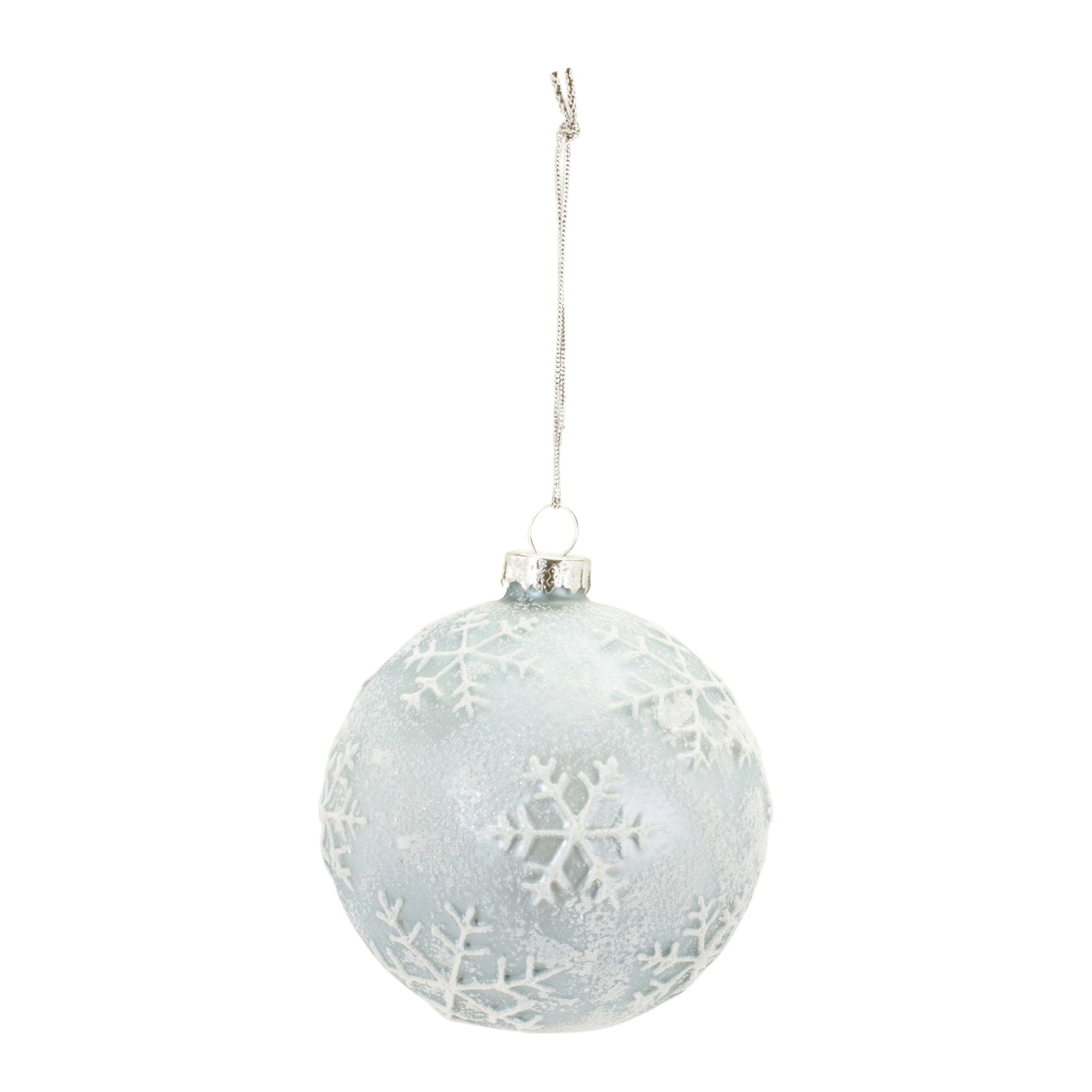 Snowflake Ball Ornament (Set of 12)