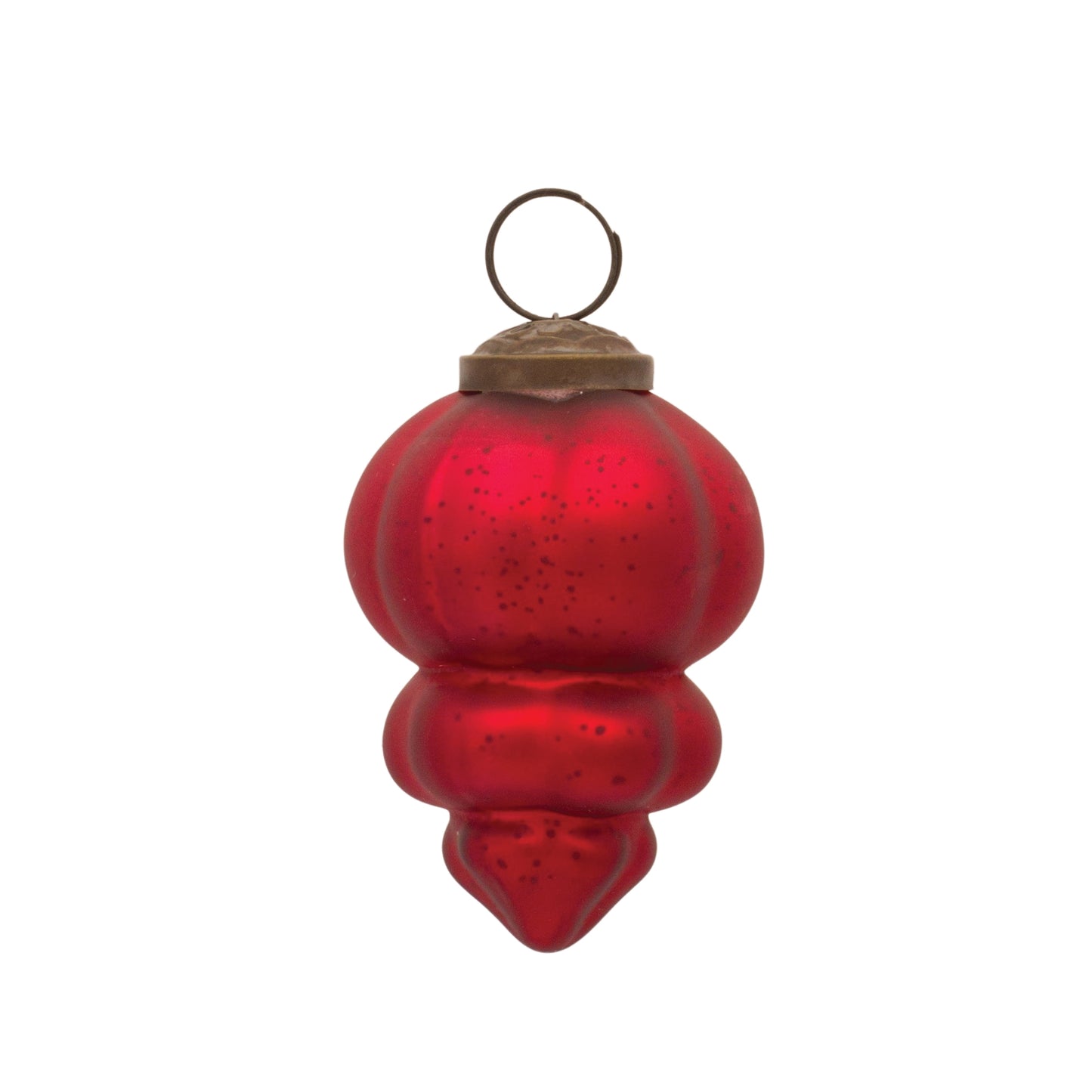 Red Mercury Glass Ornament (Set of 12)