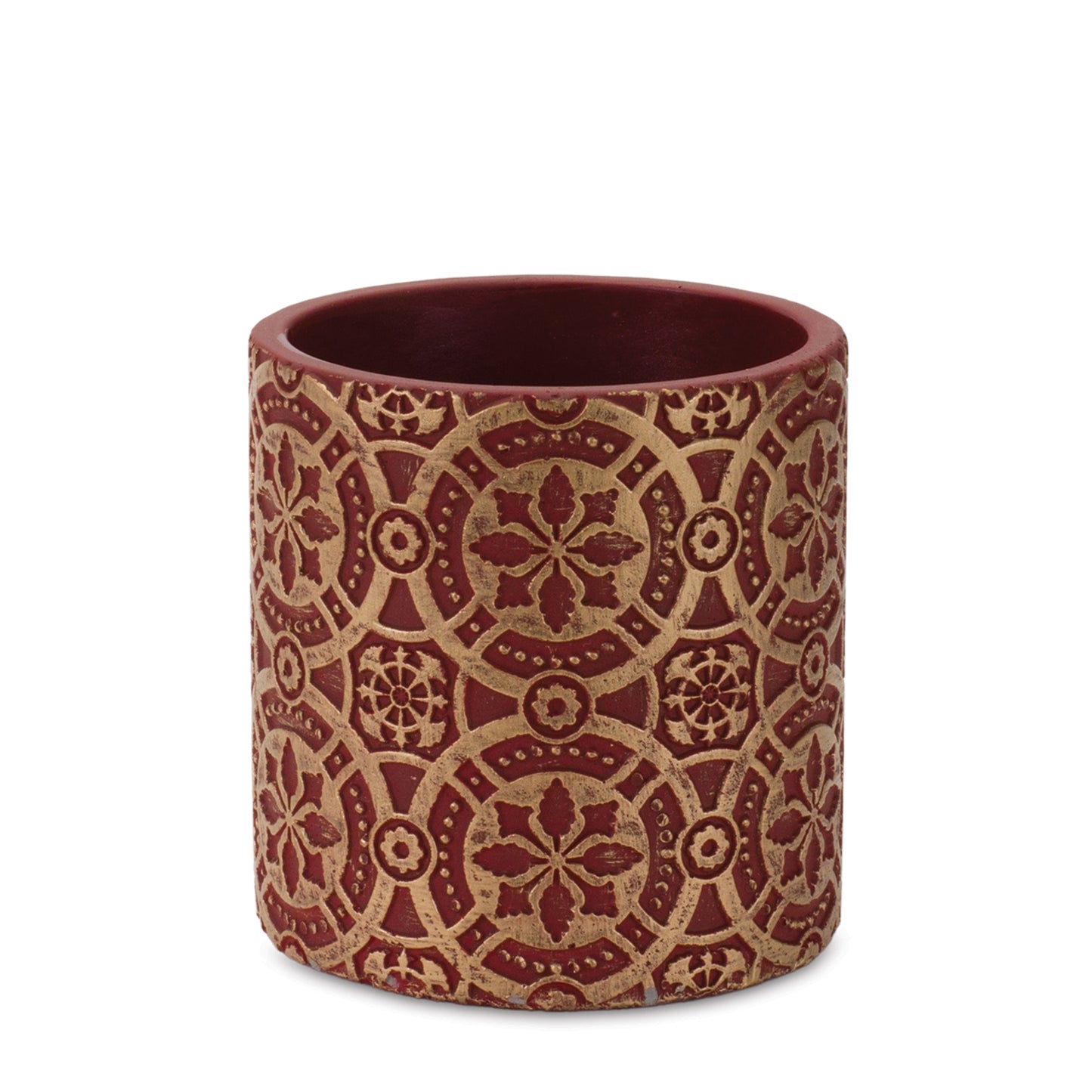 Ornate Snowflake Planter (Set of 2)