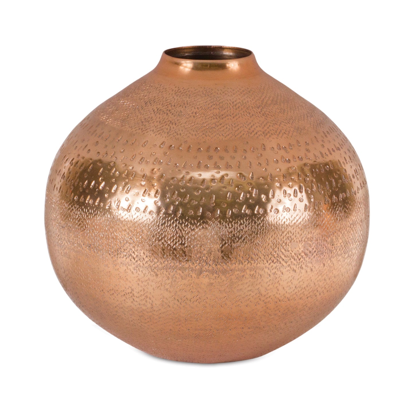 Copper Metal Vase (Set of 2)