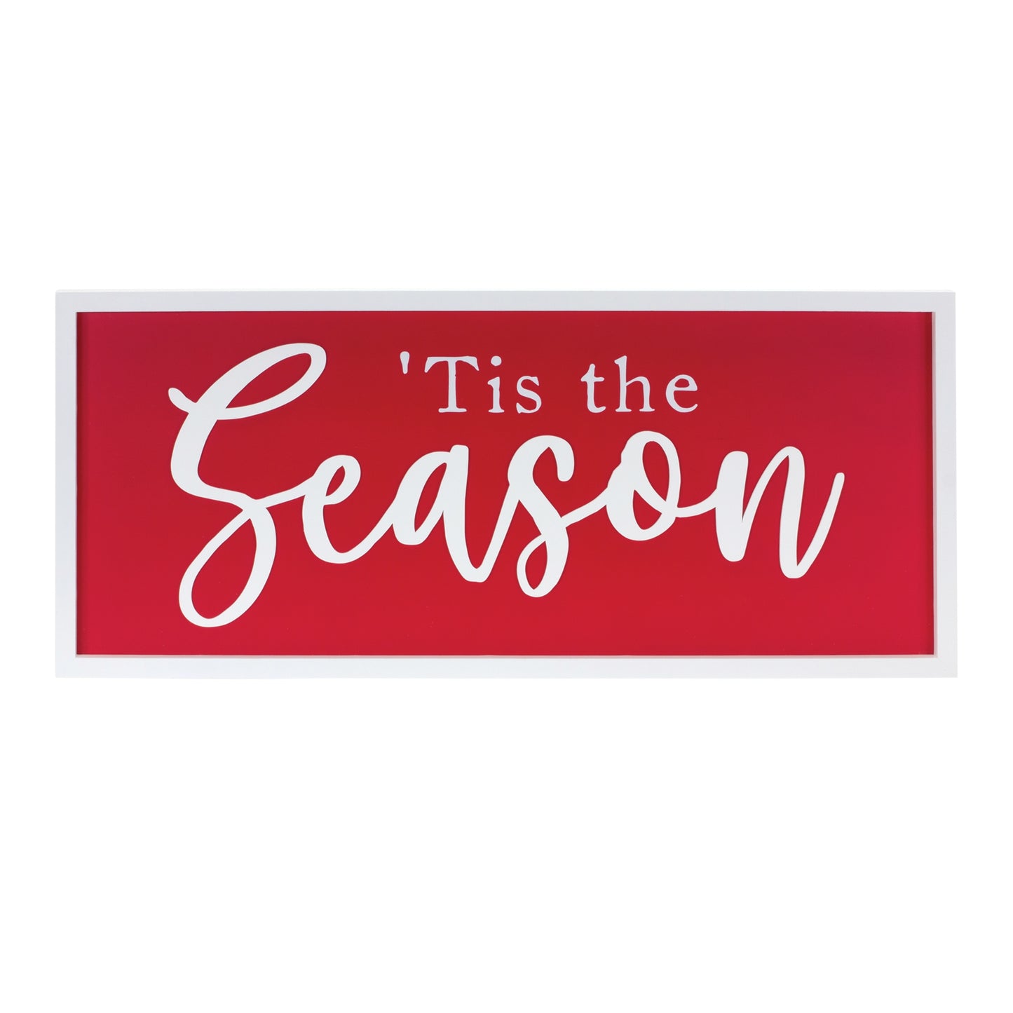 Wood Tis the Season Sign 31.5"L