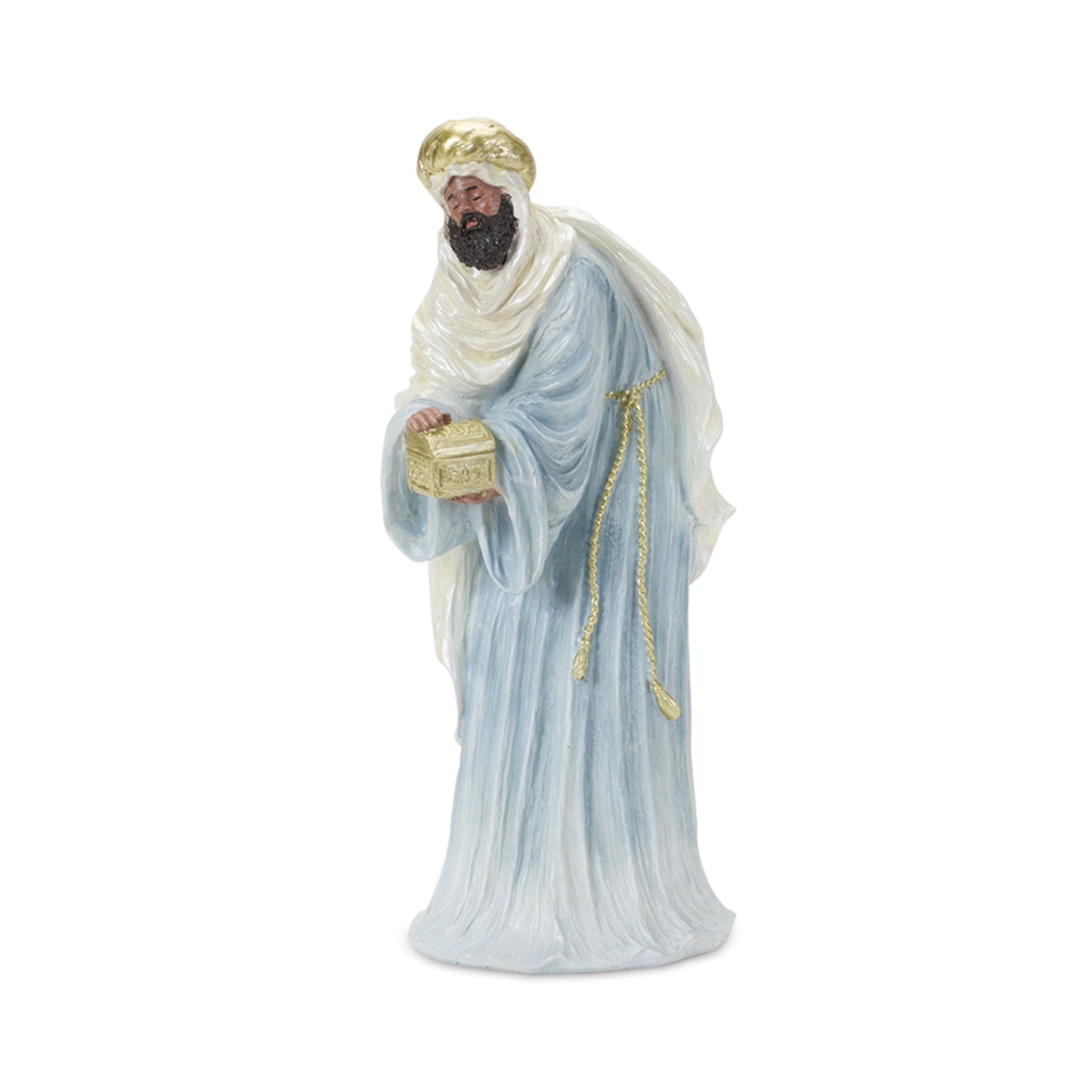 Winter Blue Nativity Figurines (Set of 6)