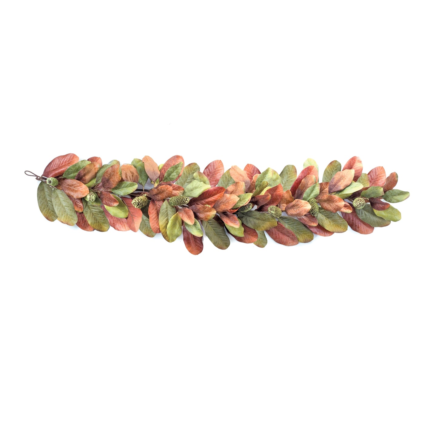 Fall Magnolia Leaf Garland 4.5'L