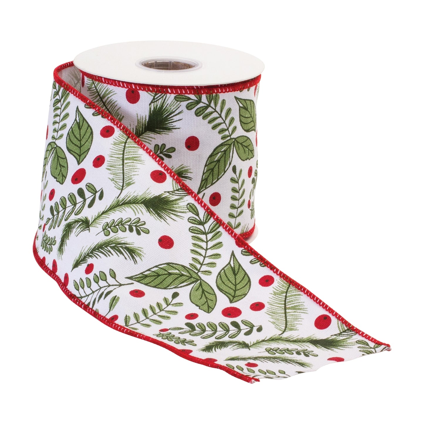 Wired Cotton Ribbon 4" x 10 yds.