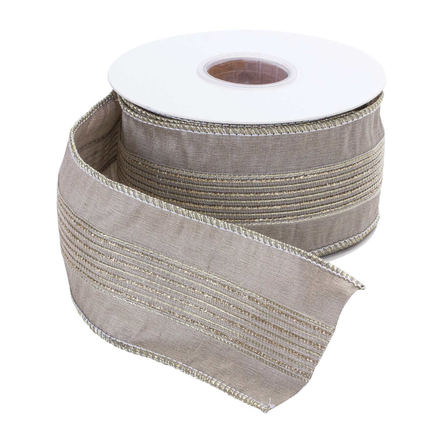 Wired Polyester Ribbon 2.5" x 10 yds.