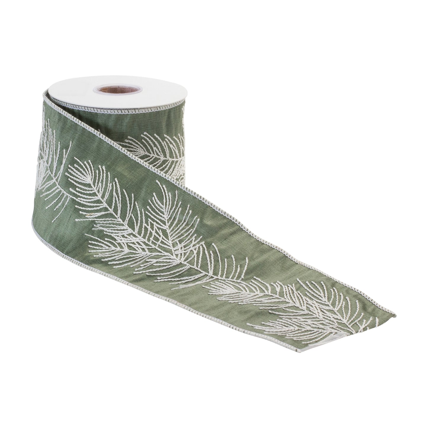 Wired Polyester Ribbon 4" x 5 yds.