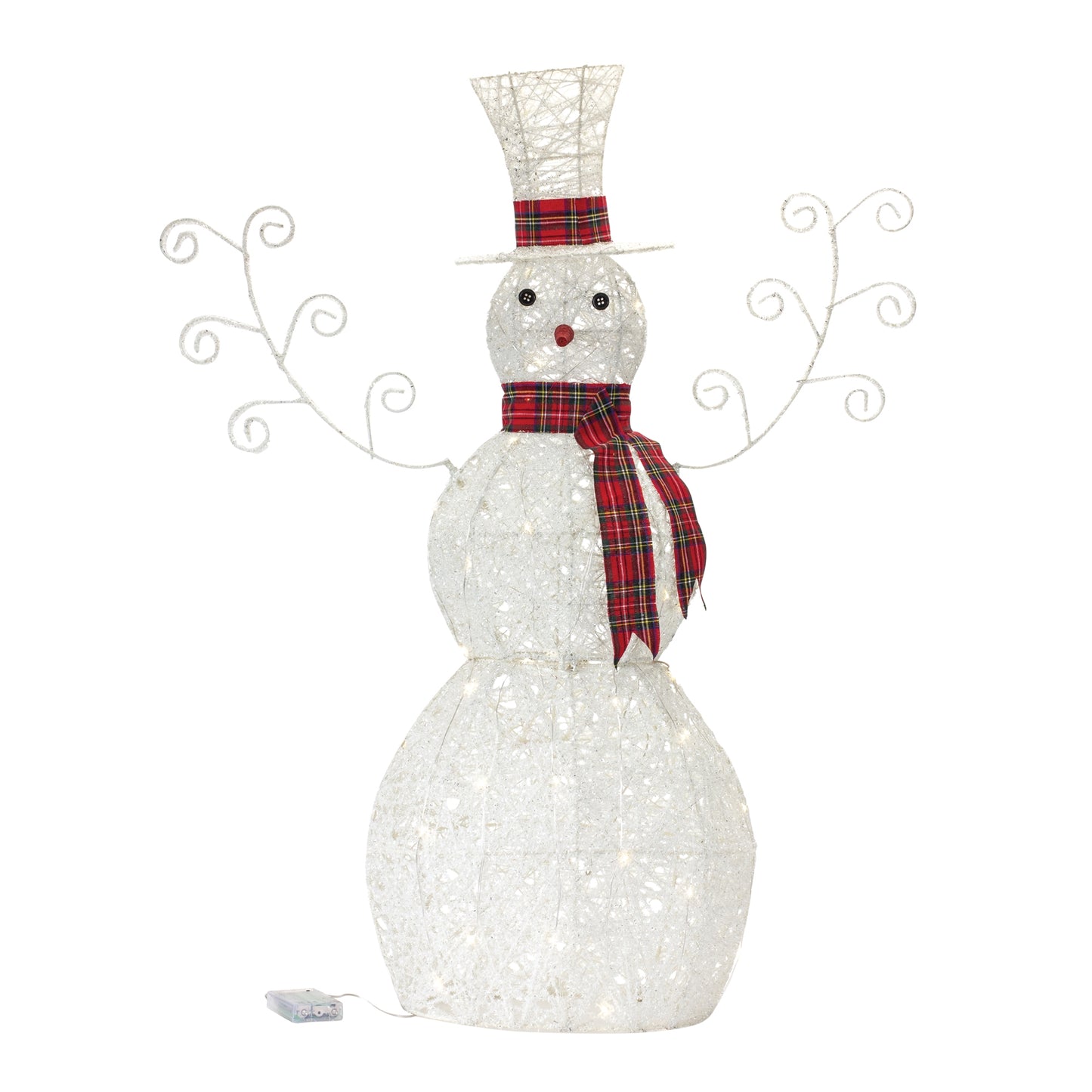 LED Lighted Snowman Décor (Set of 2)
