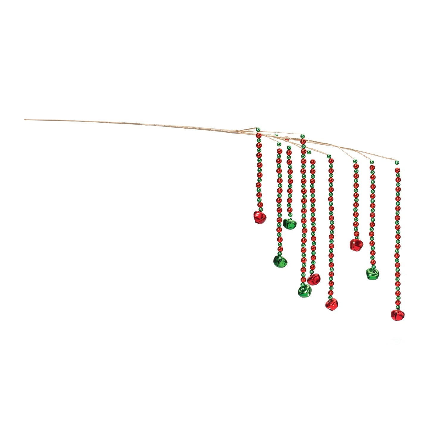 Hanging Sleigh Bell Branch (Set of 2)