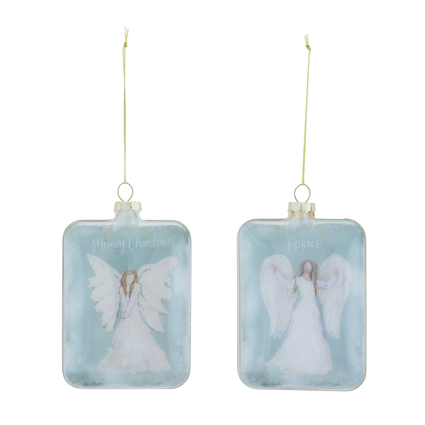 Glass Angel Ornament (Set of 6)