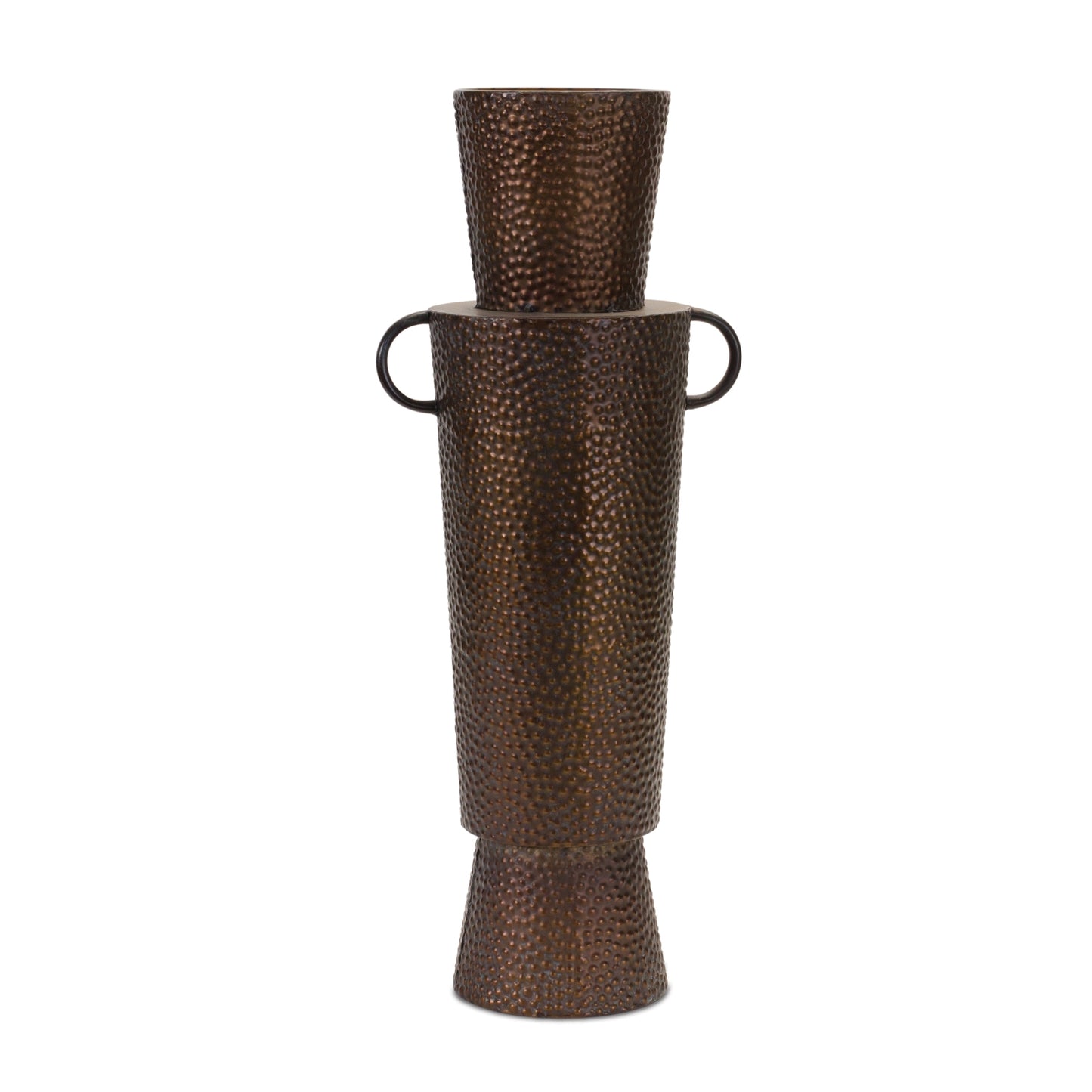 Iron Metal Floor Vase 23.75"H