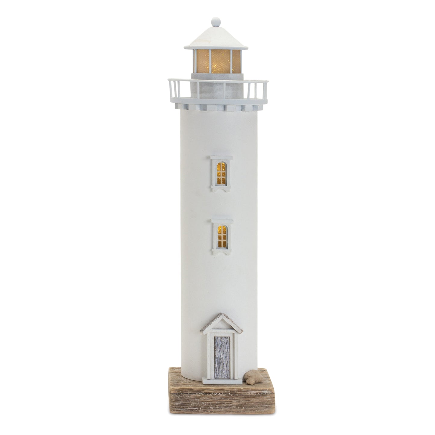 Lighted Lighthouse Décor 15.5"H