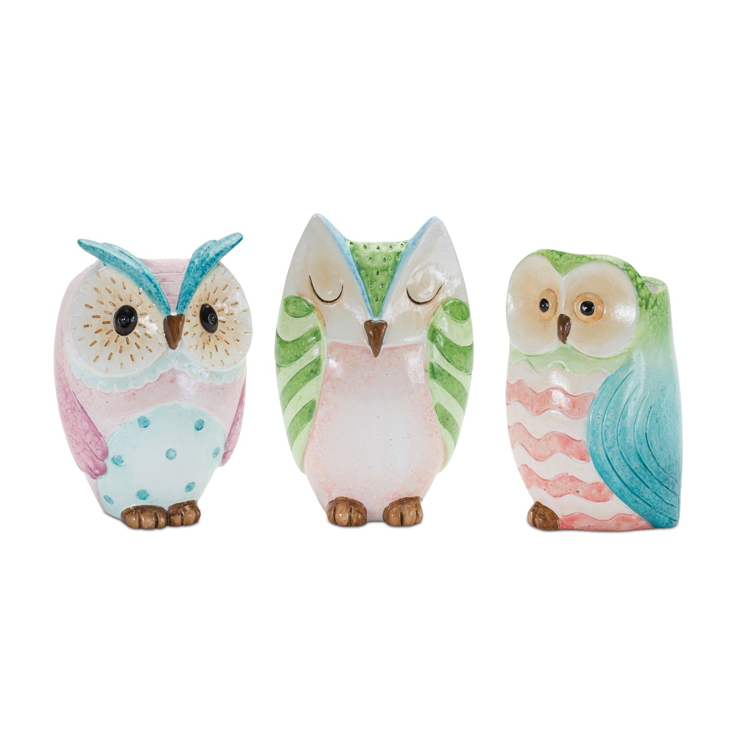 Whimsical Owl Planter (Set of 3)