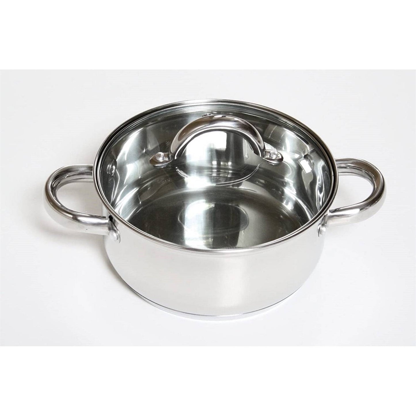 Cool Touch Stainless Steel Cookware Set