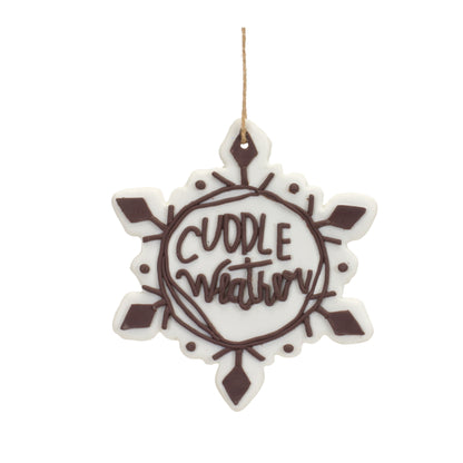 Cut Cookie Design Snowflake Ornament (Set of 12)