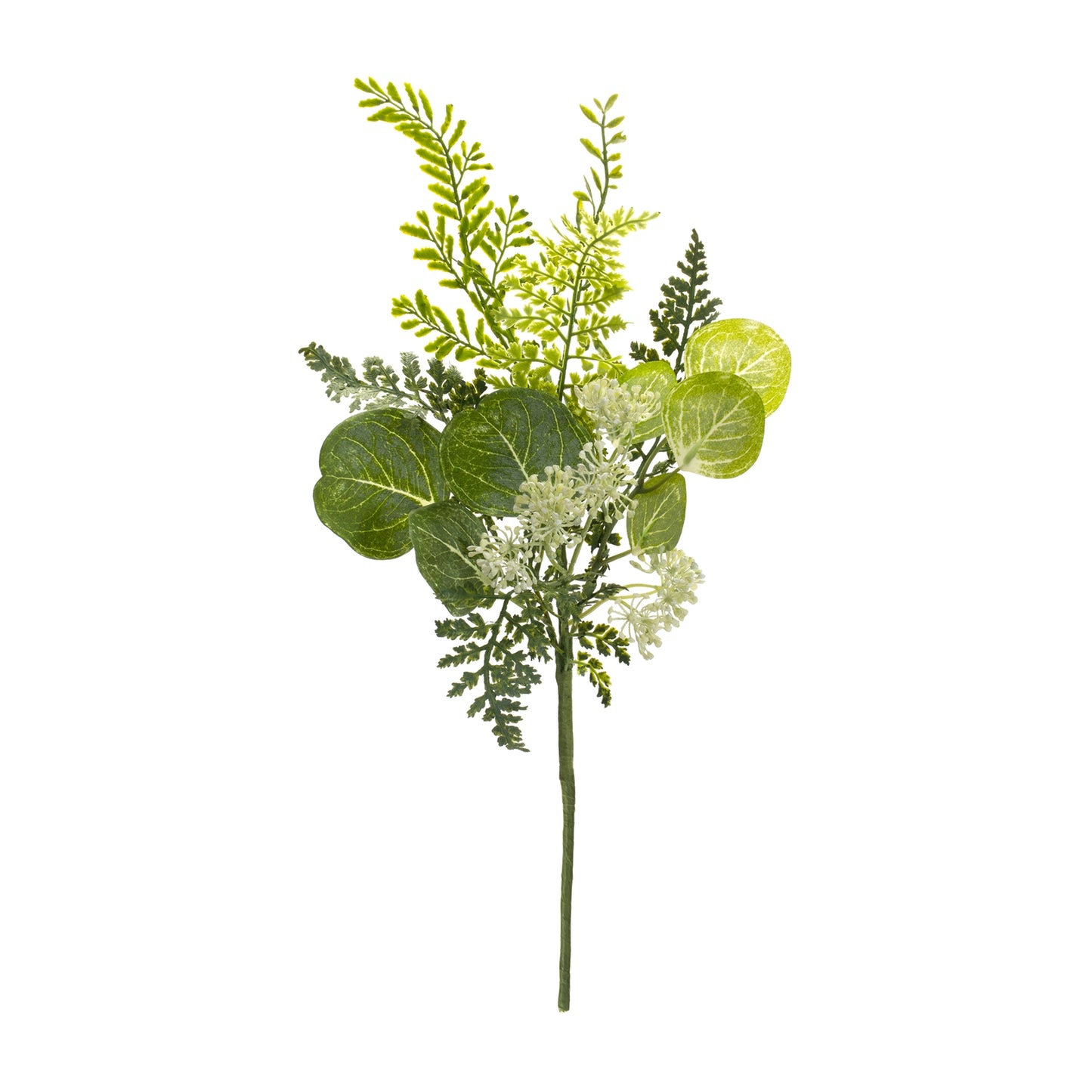 Fern and Eucalyptus Foliage Spray with Queen Anne Accent (Set of 6)