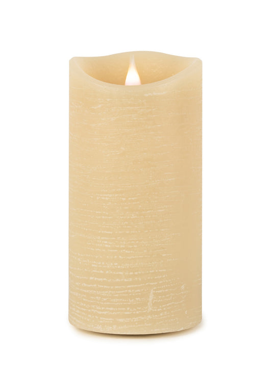 Cream Simplux LED Designer Wax Candle with Remote