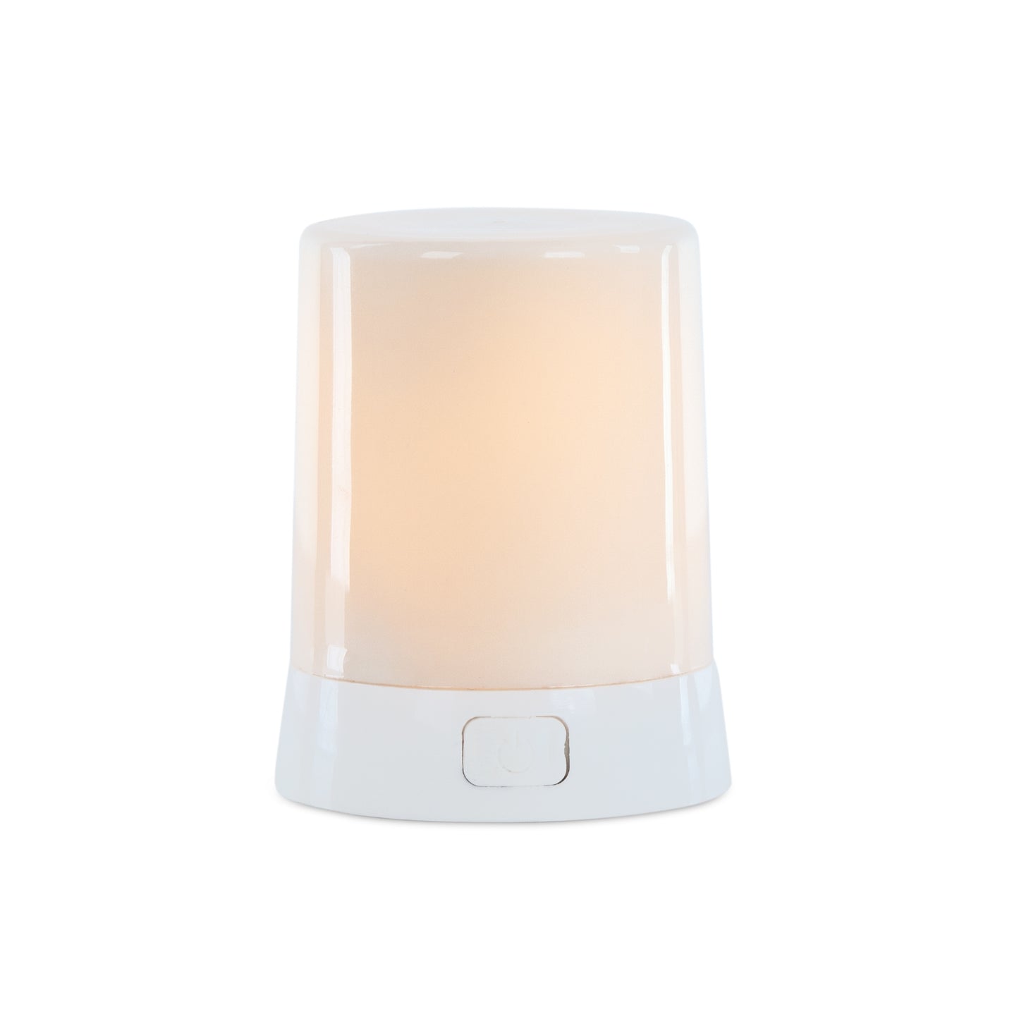 LED FIA Flame Designer Candle with ORANGE Hue 3"H