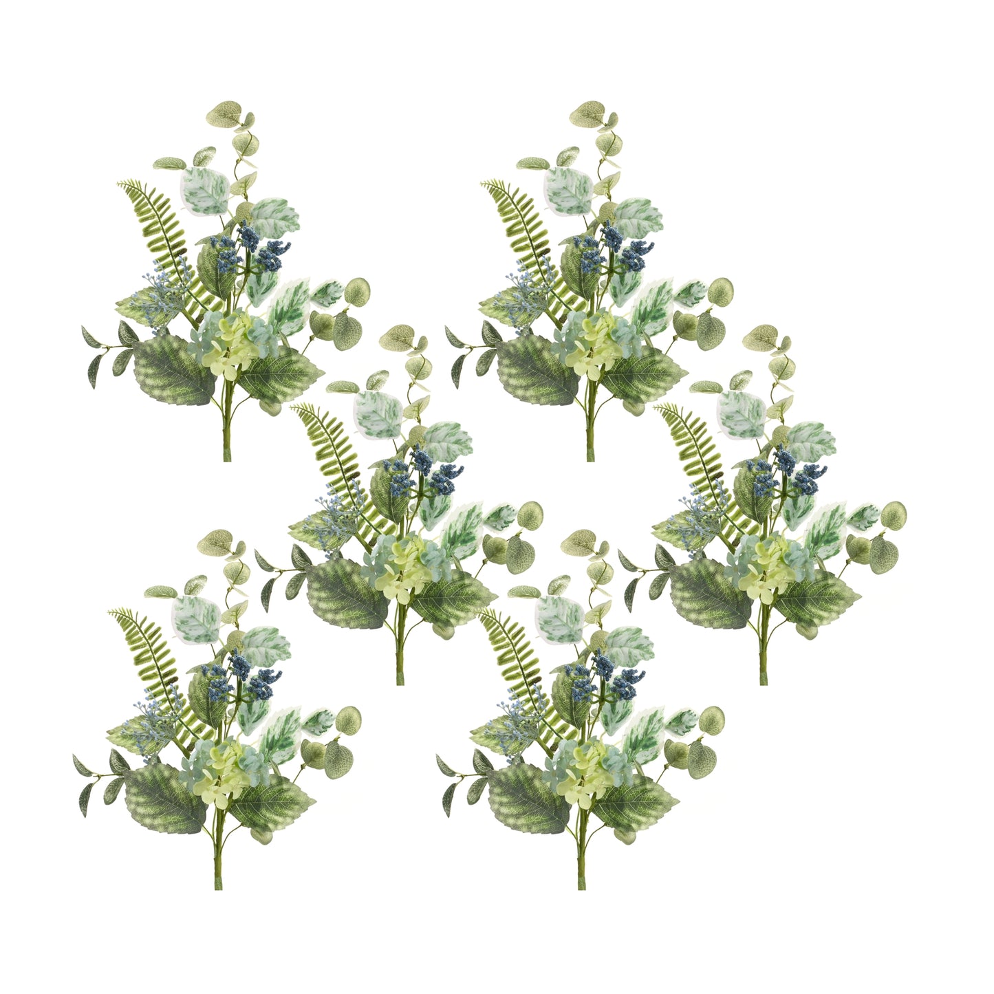 Varigated Foliage and Seed Spray (Set of 6)