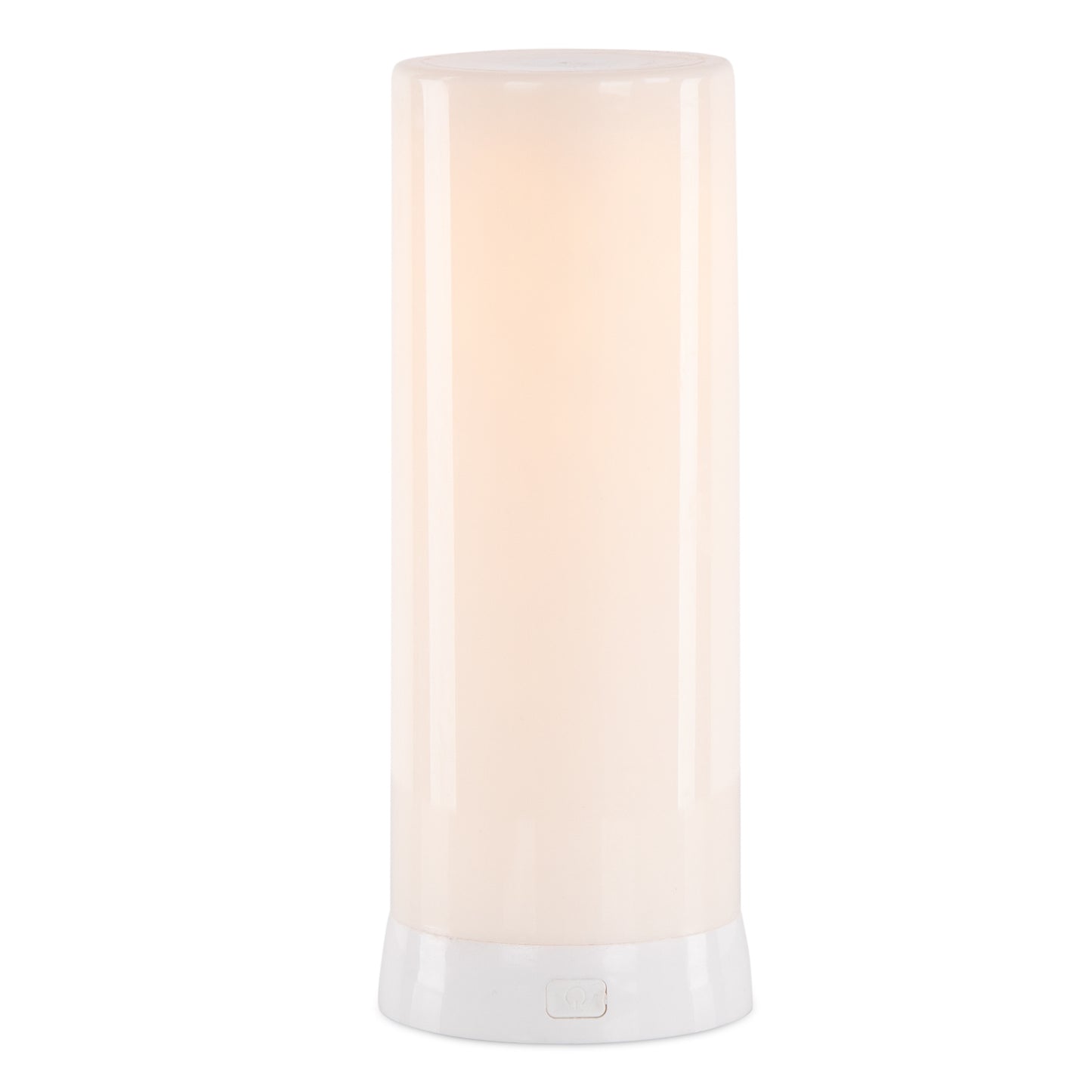 LED FIA Flame Designer Candle with White Hue 7.5"H