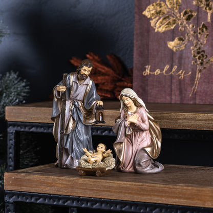 Holy Family Nativity Figurines (Set of 3)