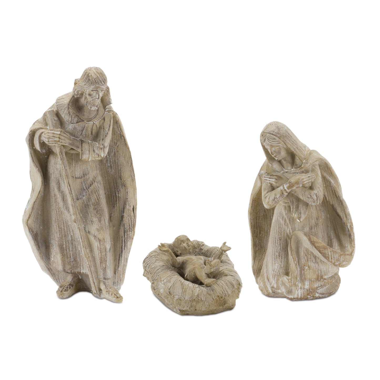 Holy Family Nativity Figurines (Set of 3)