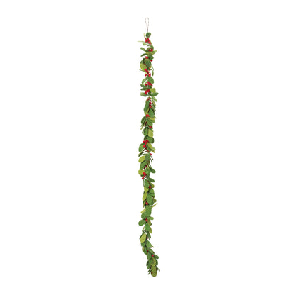 Fabric Mistletoe String Garland (Set of 2)