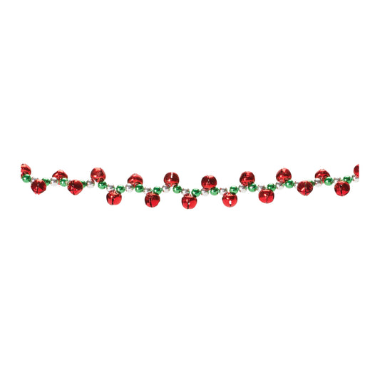 Sleigh Bell String Garland (Set of 2)