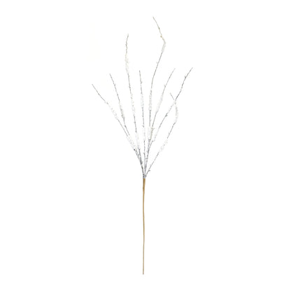 Flocked Tinsel Branch (Set of 12)