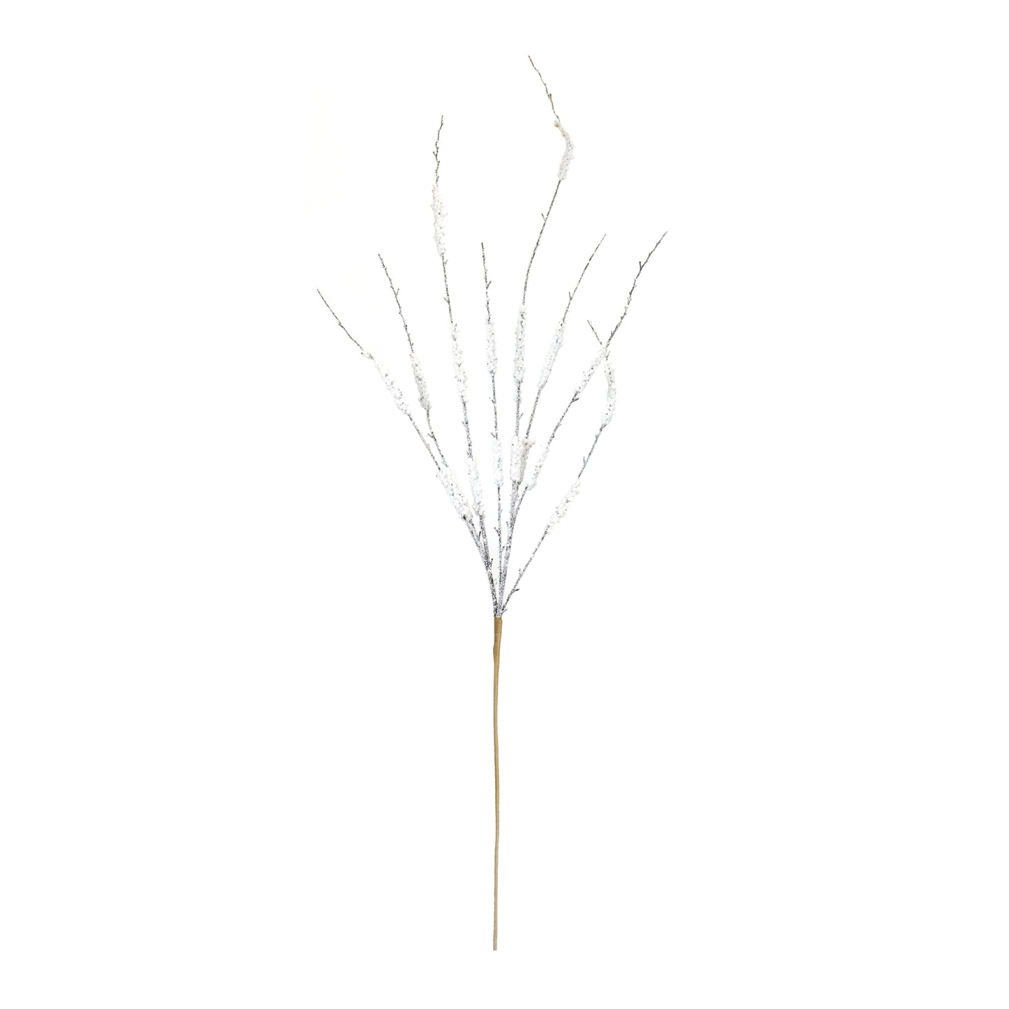 Flocked Tinsel Branch (Set of 12)