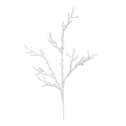 Flocked Ice Branch (Set of 12)