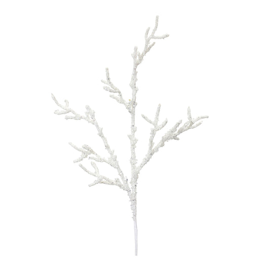 Flocked Ice Branch (Set of 12)