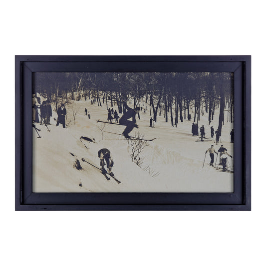Vintage Ski Jump Wall Décor 11.75"L
