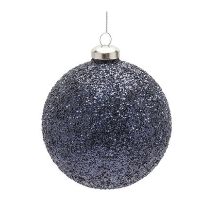 Beaded Glass Ball Ornament (Set of 6)