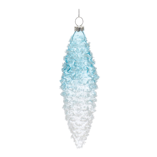 Ombre Glass Pinecone Ornament (Set of 12)