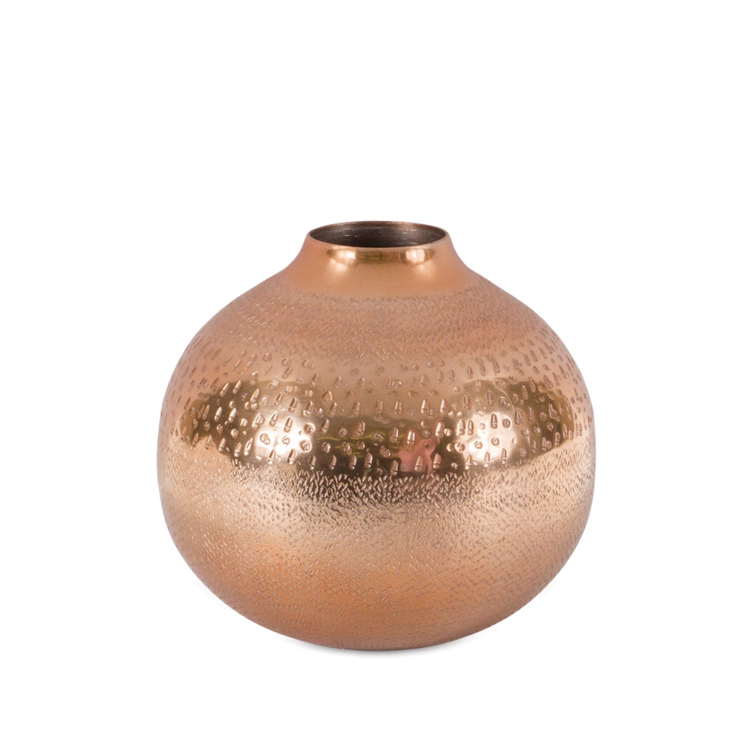Copper Metal Vase (Set of 2)
