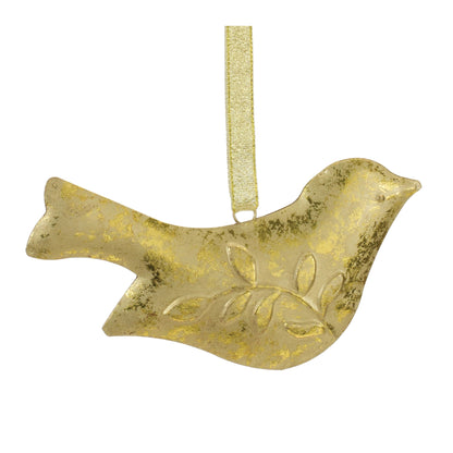 Metal Bird Ornament (Set of 12)