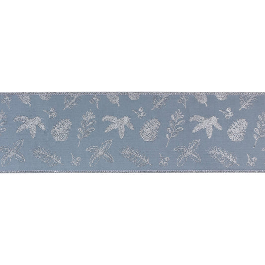 Wired Polyester Ribbon 4" x 10 yds.