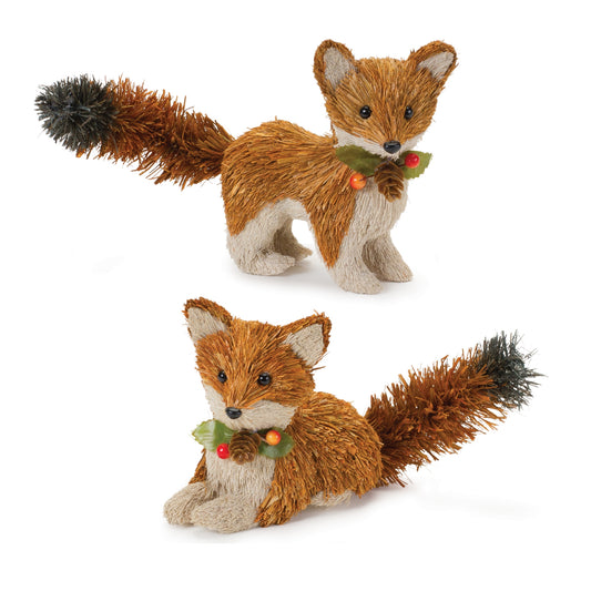 Autumn Fox Décor (Set of 8)