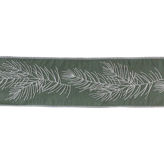 Wired Polyester Ribbon 4" x 5 yds.