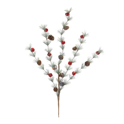 Pine/Bell/Cone Spray (Set of 6)