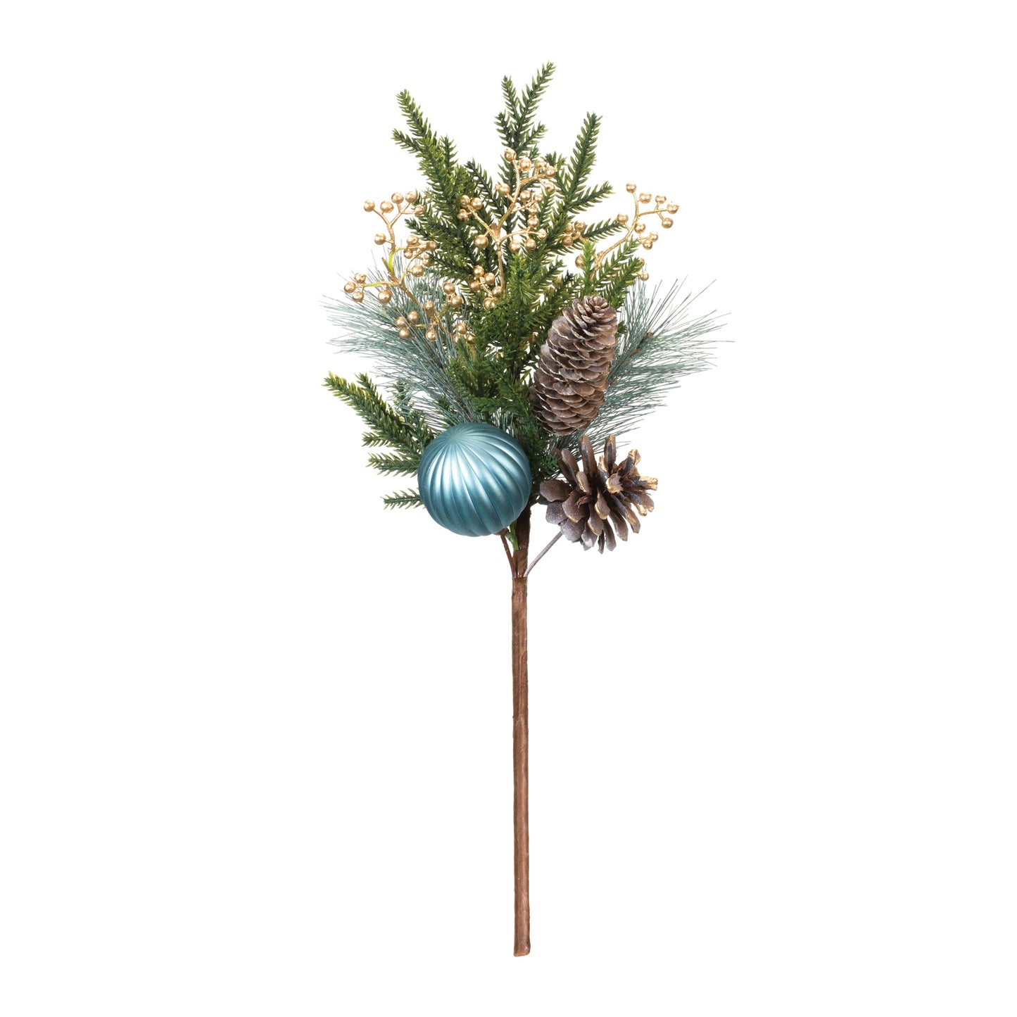 Pine Spray w/Ornament (Set of 2)