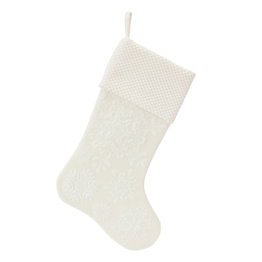Snowflake Christmas Stocking (Set of 3)