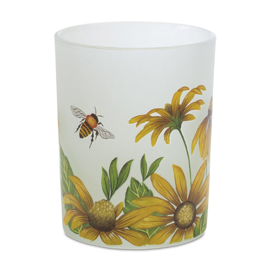 Sunflower and Bumble Bee Candle Holder (Set of 6)